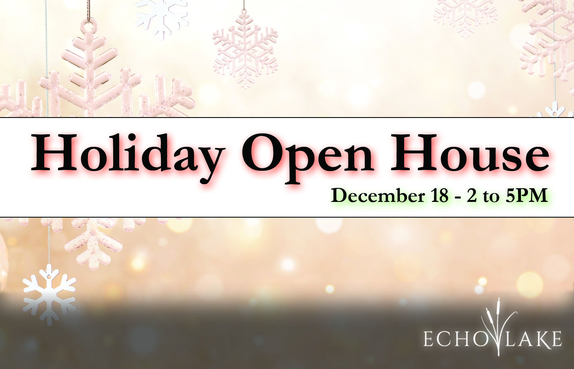 Echo Lake - Holiday Open House